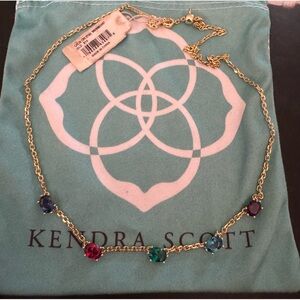 New Kendra Scott Cailin Crystal Necklace